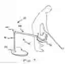Fig. 08 - Adjustable athletic swing training aid