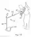 Fig. 09 - Adjustable athletic swing training aid