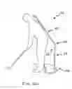 Fig. 11 - Adjustable athletic swing training aid