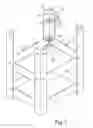 Fig. 03 - Tool cabinet fixing and supporting structure