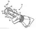 Fig. 01 - Planing/chamfering attachment for a rotary hand tool