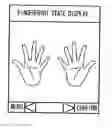 Fig. 01 - Method for displaying finger images in wireless telecommunication terminal