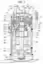 Fig. 02 - Scroll compressor having a movable auxiliary portion with contact plane of a stopper portion to contact a pane of the fixed scroll through elastic pressure of high pressure fluid