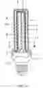 Fig. 02 - Dielectric barrier discharge lamp having outer electrodes and illumination system having this lamp