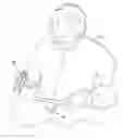 Fig. 01 - Method of applying an antiseptic to an oral appliance