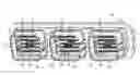Fig. 01 - Electrical connector having contact receiving cavities located in ribs