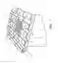 Fig. 02 - Solar-powered attic vent with a one-piece, fitted skeleton