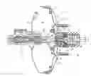 Fig. 01 - Boosted brake having a feeler provided with a stud
