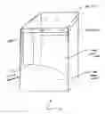 Fig. 01 - Transport and display case for a golf set