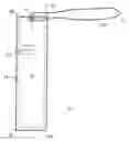 Fig. 01 - Bookmark including elastic member attached thereto