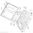 Fig. 08 - Foldable mobile telephone with movable hinge