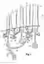 Fig. 02 - Device for assembling annular flanges together, in particular in a turbomachine