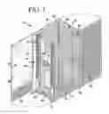Fig. 02 - Cabinet for computer devices with air distribution device