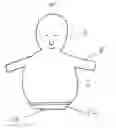 Fig. 01 - Collapsible and inflatable toy figures