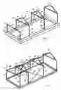 Fig. 02 - Free-standing clear-span frame structure and components