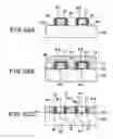 Fig. 40 - Method of fabricating a memory transistor array utilizing insulated word lines as gate electrodes