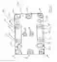 Fig. 17 - Turbocharger mounting system