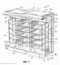 Fig. 02 - Open-front, roll-in refrigerated display case