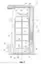 Fig. 03 - Open-front, roll-in refrigerated display case