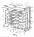 Fig. 05 - Open-front, roll-in refrigerated display case