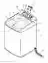 Fig. 01 - Washing machine with improved decoration panel mounting structure and method of mounting decoration panel on washing maching