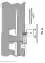 Fig. 197 - Bevel adjustment assembly for a saw