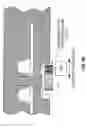Fig. 197 - Miter adjustment assembly for a saw