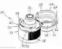 Fig. 01 - Hinged lid closure provided with a tamper-evident element for a container containing a free-flowing product