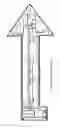 Fig. 13 - Safety arrow tool for pedestrian