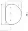 Fig. 07 - Adjustable cardiac valve implant with selective dimensional adjustment