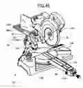 Fig. 28 - Miter saw having mechanism for adjusting tilting angle of circular saw blade