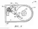 Fig. 03 - Disk drive with hub and apparatus for prevention of lubrication migration for lubricated clamp fasteners in disk drive applications