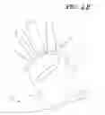 Fig. 08 - Sports glove with a segmented joint protector