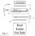 Fig. 03 - Real estate to go sign post