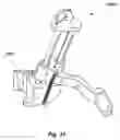 Fig. 12 - Front derailleur and chain guide