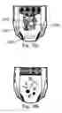 Fig. 11 - Absorbent articles having wetness-indicating character graphics providing an interactive training aid