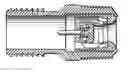 Fig. 01 - Hose adapter incorporating a valve and a method of manufacturing the same