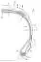Fig. 01 - Pneumatic tire with electrically conductive cord extending from its outer wheel-rim mounting surface to its internal tread portion