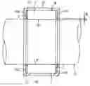 Fig. 01 - Coupled structure of rolling elements and a roller bearing using the same