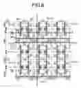 Fig. 07 - Semiconductor memory device layout comprising high impurity well tap areas for supplying well voltages to N wells and P wells
