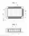 Fig. 02 - Image display device with support member between front and rear substrates