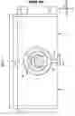Fig. 02 - Magnetic head with optimum aspect ratio of upper shield layer
