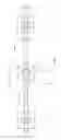Fig. 07 - Method of on-site construction of concrete column and panel fence system