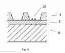 Fig. 07 - Method for transferring a semiconductor body from a growth substrate to a support material