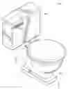 Fig. 01 - Digital electronic volume/flow control sensor toilet
