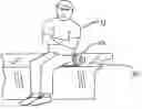 Fig. 01 - Combination seat cushion and cheering aid