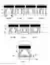 Fig. 09 - Coplanar discharge faceplates for plasma display panel providing adapted surface potential distribution