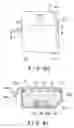 Fig. 43 - Ink container for ink jet printer, holder for the container, carriage for the holder and ink jet printer