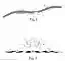 Fig. 02 - A device for measuring motion along surfaces of arbitrary length and of arbitrary curvature.