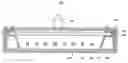 Fig. 01 - Backlight assembly with a metal container having differently distant regions from a virtual plane of lamps and LCD apparatus having the same